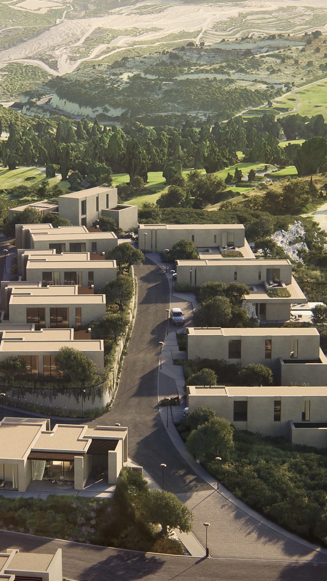 Minthis Golf Resort oberhalb von Paphos auf Zypern