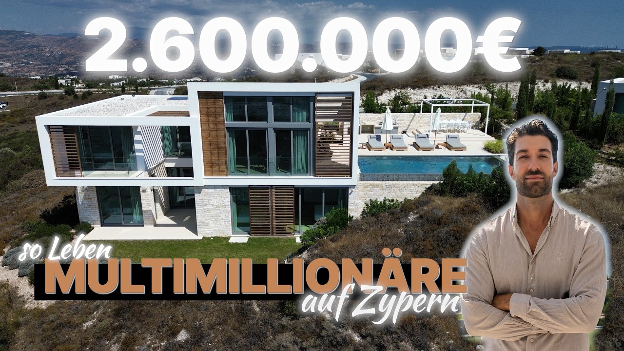 2,6 Mio. € Villa auf Zypern: Minthis Golf Resort Paphos